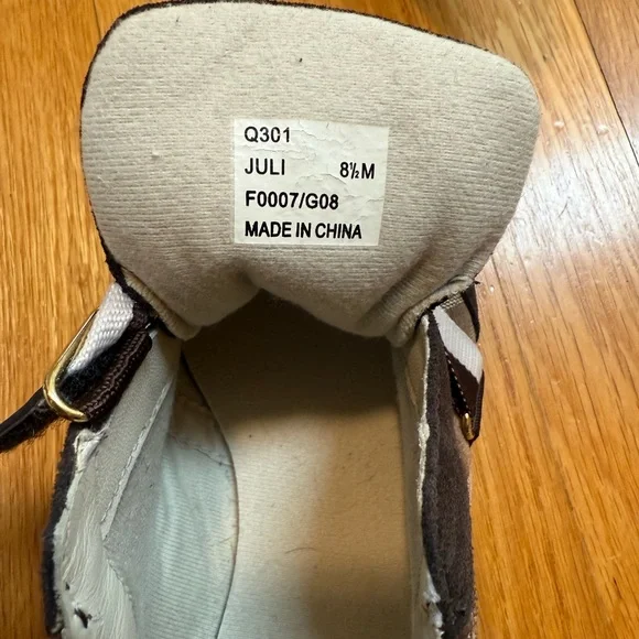 Coach Brown and Black Sneakers Sporty Design - Picture 6 of 6